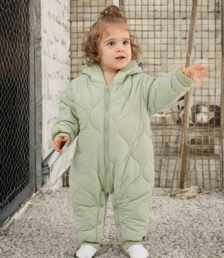 Winter Baby Jumpsuit van Vanzaa - 0-18 maanden