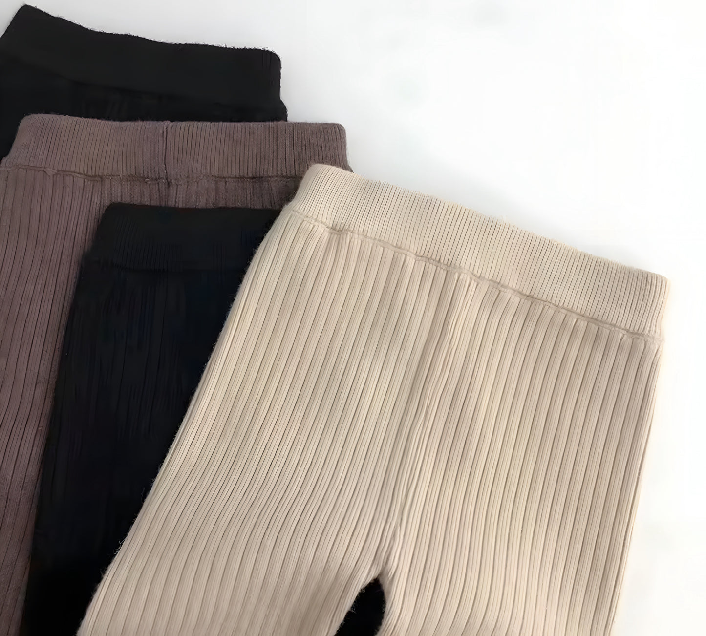 Wollen Gebreide Babylegging Zonder Voetjes