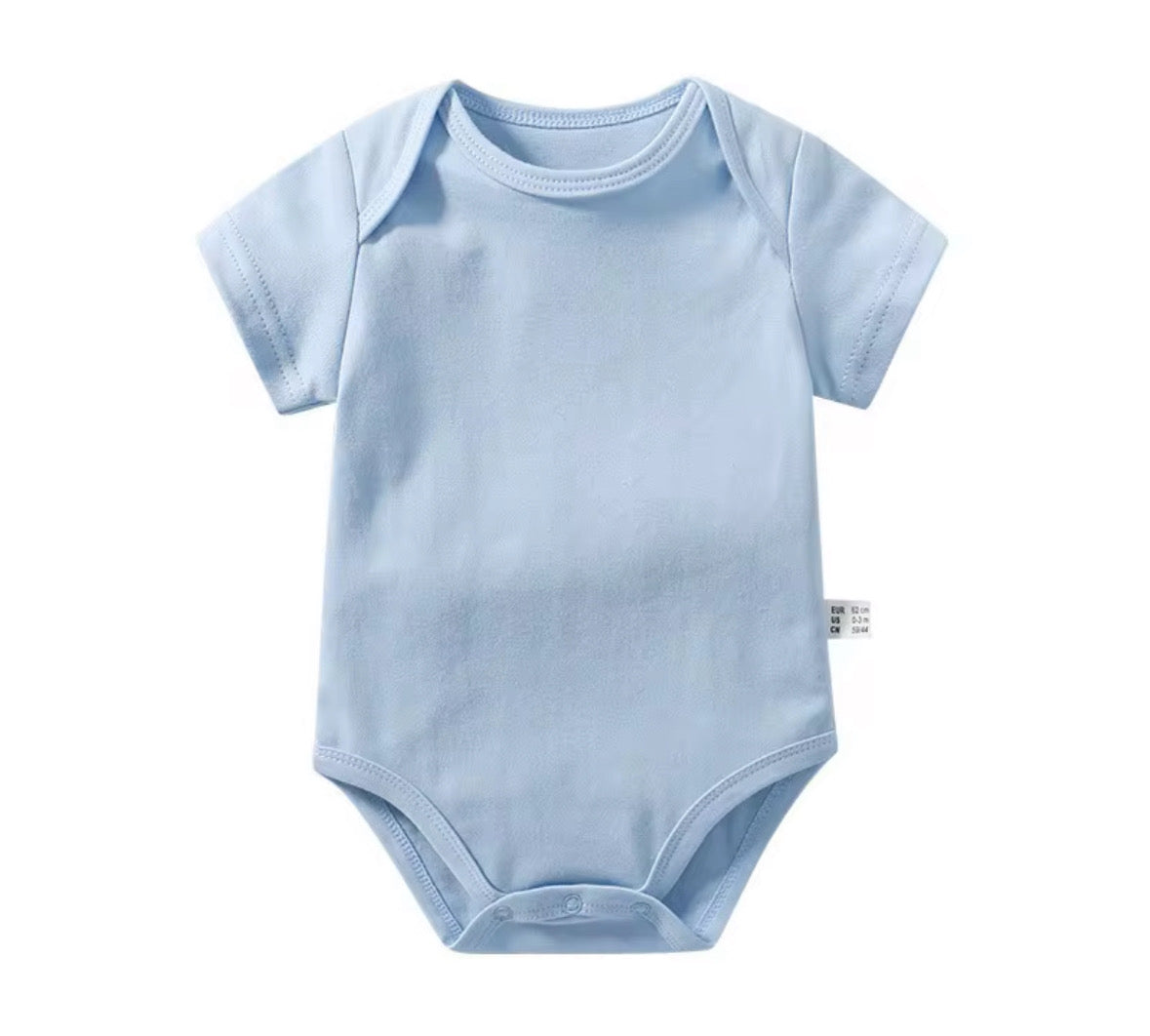 Gebreide Babyrompertjes in Lichte Kleur/Effen Design