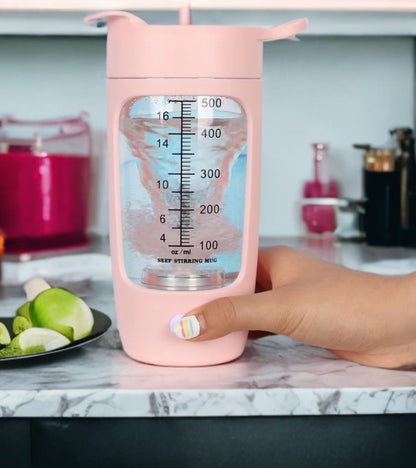 Elektrische Draagbare Proteïne/Mixer Fles – USB-C Oplaadbaar