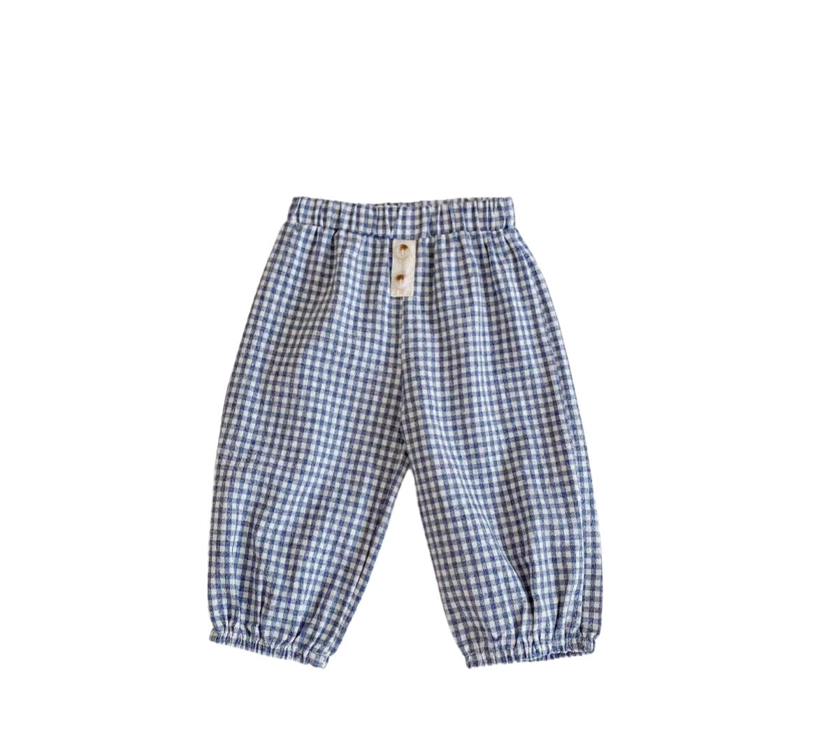 Vanzaa's Baby Broekjes - Zachte katoenen ruitjesstijl