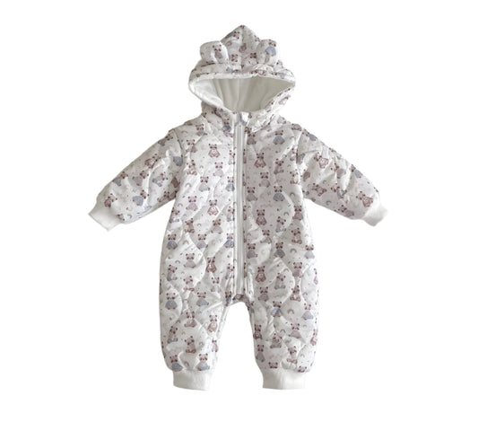 Vanzaa's Baby Jumpsuit voor de winter - Katoen 3-24M