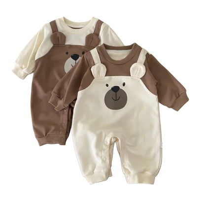Katoenen en Zacht Ontwerp Volledige schattige babyromper