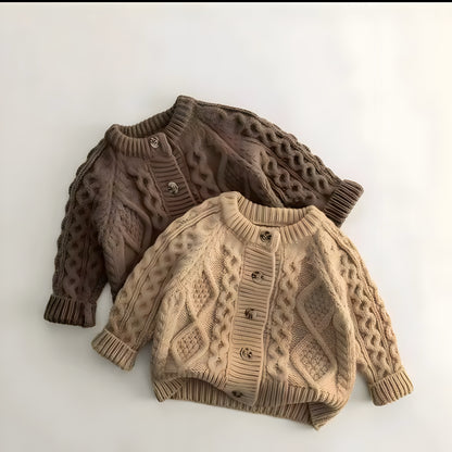 Handgebreid en Zeer Zacht Origineel Baby/Kindervestje