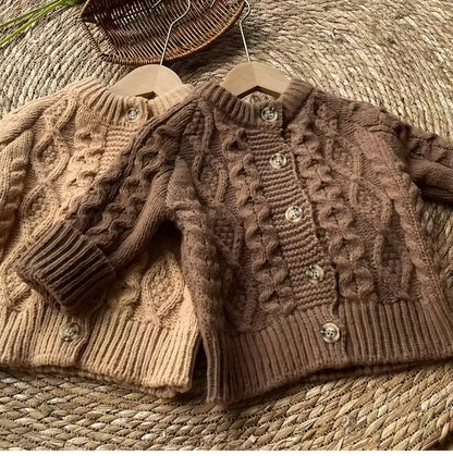 Handgebreid en Zeer Zacht Origineel Baby/Kindervestje