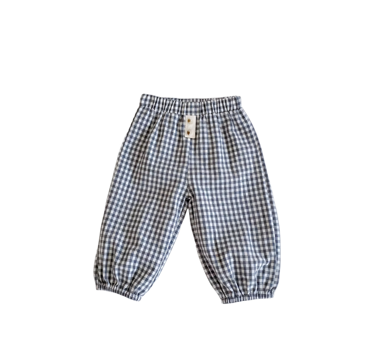 Vanzaa's Baby Broekjes - Zachte katoenen ruitjesstijl