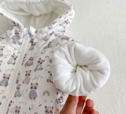 Vanzaa's Baby Jumpsuit voor de winter - Katoen 3-24M