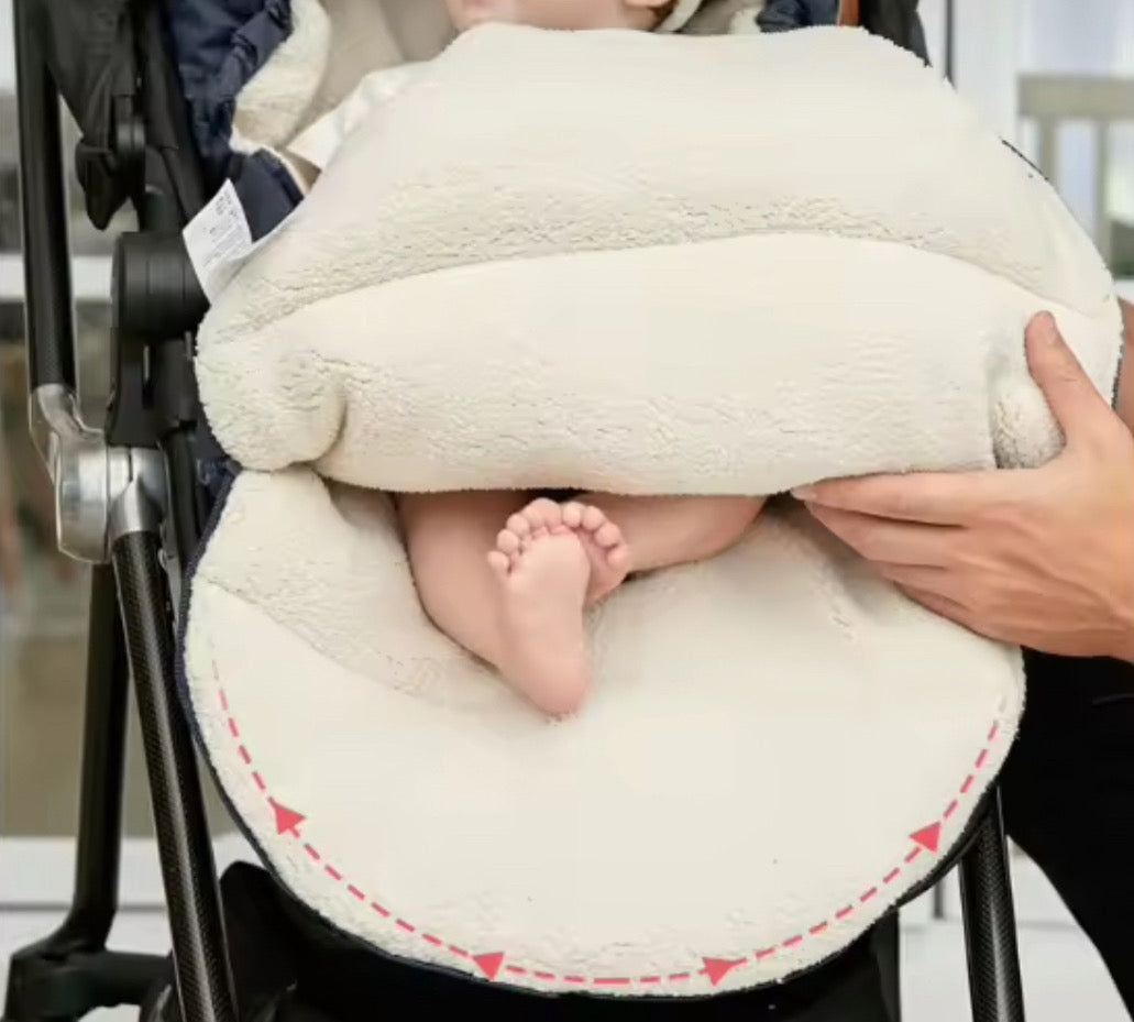 Baby Winterslaapzak/Voetenzak voor Kinderwagen Binnen - Buiten