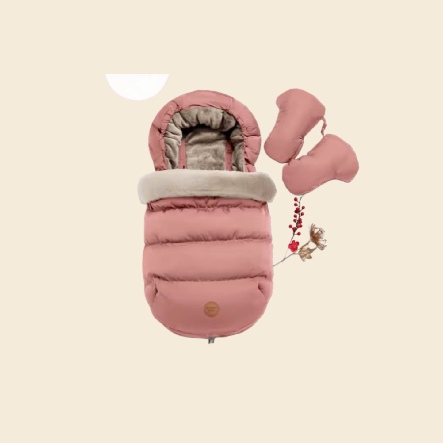 Premium kinderslaapzak met warme handschoenen ~ Zachtheid geïnspireerd door handgemaakt comfort en vertrouwen van ouders.