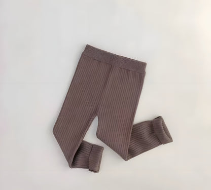 Wollen Gebreide Babylegging Zonder Voetjes