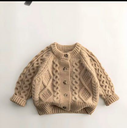 Handgebreid en Zeer Zacht Origineel Baby/Kindervestje