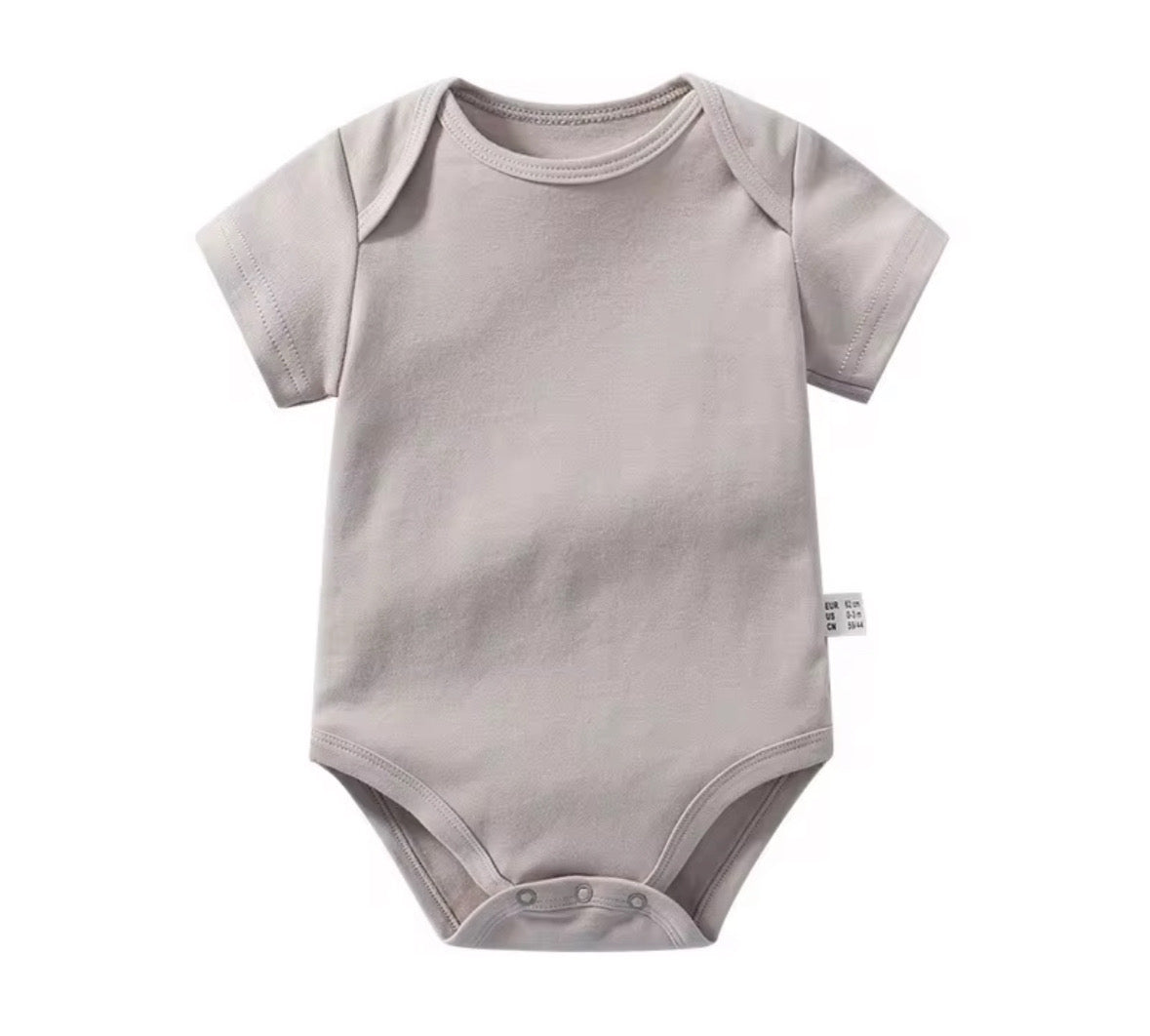 Gebreide Babyrompertjes in Lichte Kleur/Effen Design