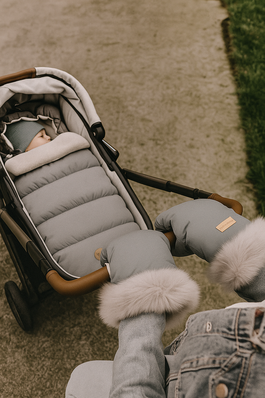 Premium kinderslaapzak met warme handschoenen ~ Zachtheid geïnspireerd door handgemaakt comfort en vertrouwen van ouders.