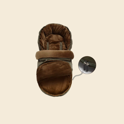 Premium kinderslaapzak met warme handschoenen ~ Zachtheid geïnspireerd door handgemaakt comfort en vertrouwen van ouders.