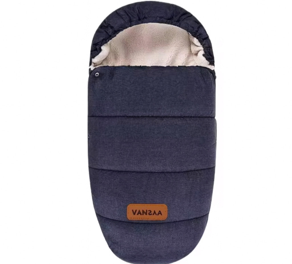 Baby Winterslaapzak/Voetenzak voor Kinderwagen Binnen - Buiten