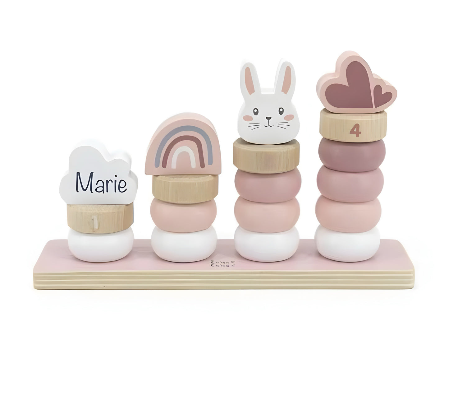 Houten babyblokken – Geometrisch leerspeelgoed voor de vroege hersenontwikkeling