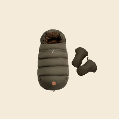 Premium kinderslaapzak met warme handschoenen ~ Zachtheid geïnspireerd door handgemaakt comfort en vertrouwen van ouders.