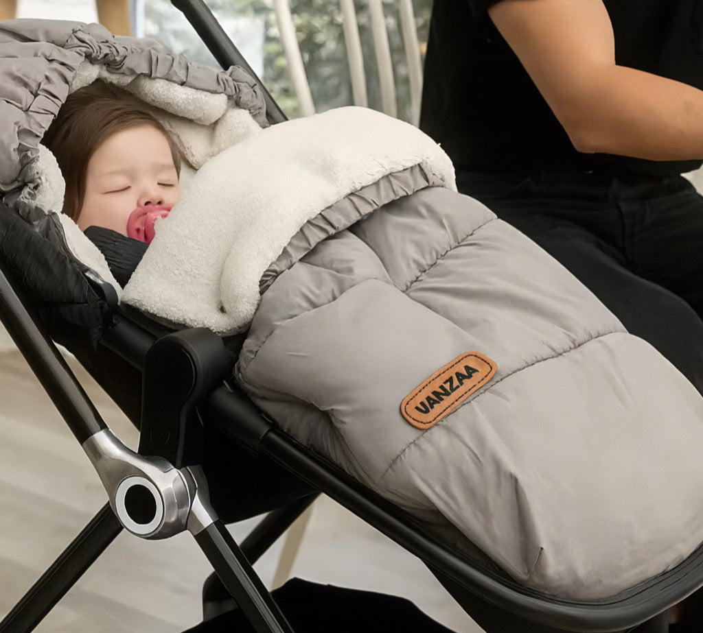 Baby Winterslaapzak/Voetenzak voor Kinderwagen Binnen - Buiten
