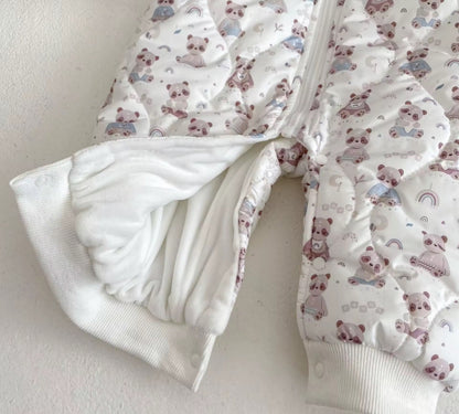 Vanzaa's Baby Jumpsuit voor de winter - Katoen 3-24M