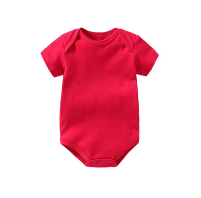 Gebreide Babyrompertjes in Lichte Kleur/Effen Design